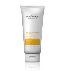 מקדם הגנה SPF 50 דמי מייקאפ